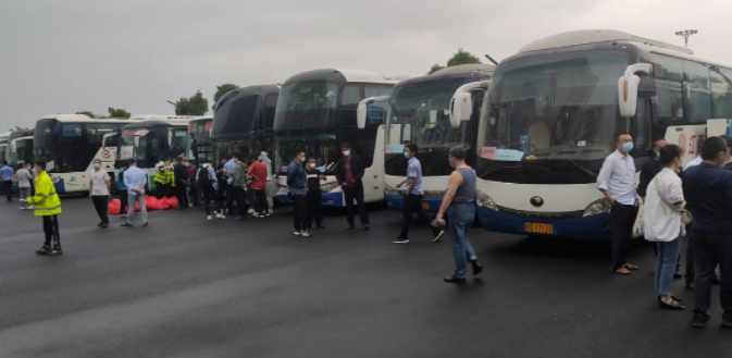 吉安長運、吉安公交：圓滿完成大型包車任務