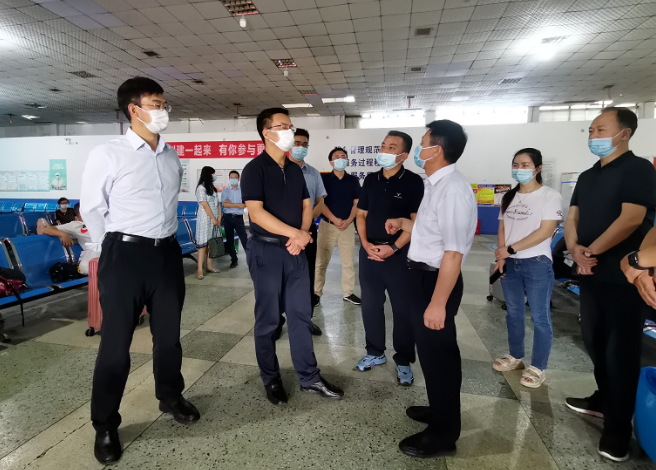 萍鄉(xiāng)長運:省交通運輸廳領導督導萍鄉(xiāng)長運生產(chǎn)運營等工作