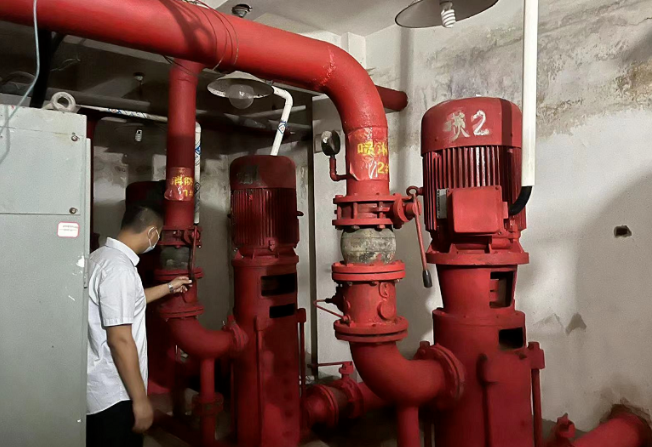 長運(yùn)物業(yè) 長欣分公司開展節(jié)前消防安全檢查