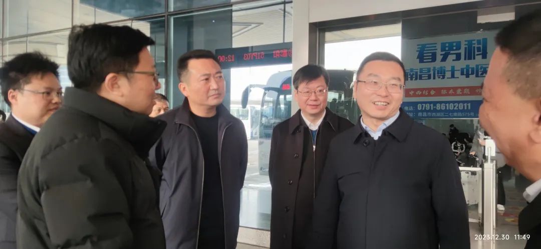 ?趙捷督導(dǎo)南昌長(zhǎng)途汽車(chē)西站元旦節(jié)日期間安全生產(chǎn)工作