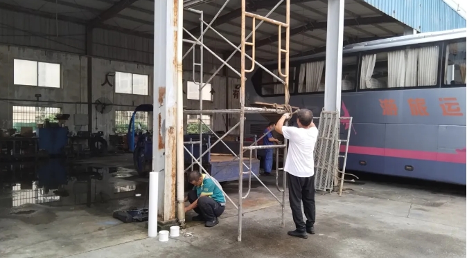 九江長運:修理公司應(yīng)對惡劣天氣排除安全隱患