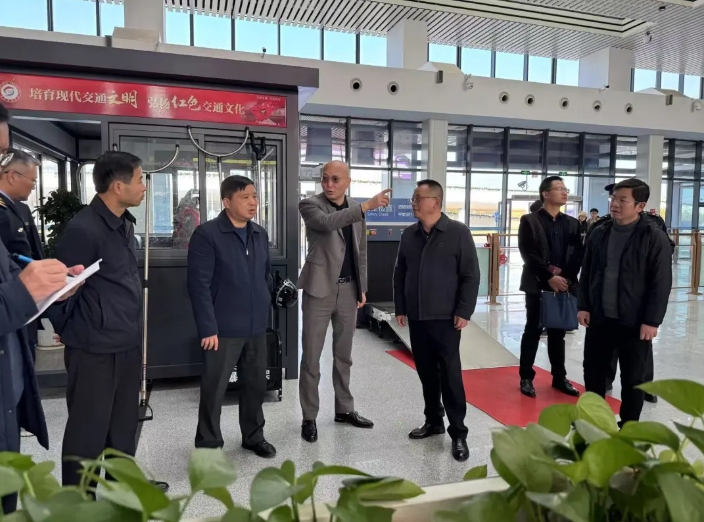 吉安公司:市交通運輸局領(lǐng)導(dǎo)督導(dǎo)吉安公司春運安全生產(chǎn)工作