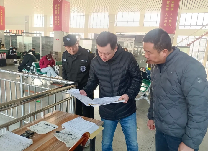 馬鞍山長客:對春運期間安全生產(chǎn)工作進(jìn)行督導(dǎo)檢查