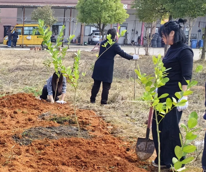 企業(yè)文化 || 鷹潭長運?：開展植樹節(jié)活動 共建綠色家園